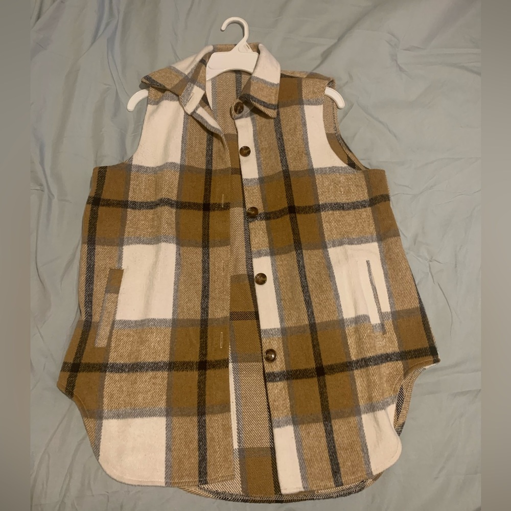Flannel Vest